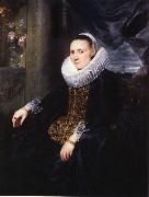 Anthony Van Dyck Margareta snyders France oil painting artist